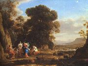 Claude Lorrain The Judgment of Paris painting